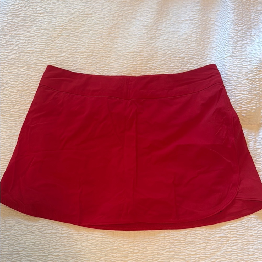 Outdoor Voices Red Athletic Skort